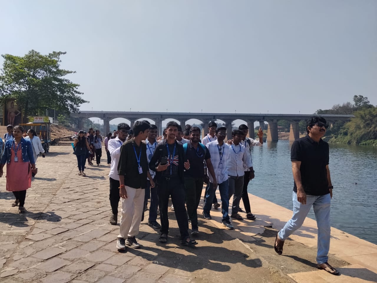 Building Materials and Construction Visit to Sangli Ganapati Temple